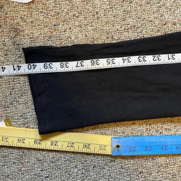 MV Sport Active Athletic Pants Lady Sz XL Casual PullOn Stretch Black Skinny Leg - Picture 4 of 7